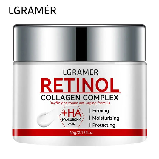 Retinol levantamento firmador creme colágeno removedor de rugas creme facial para hidratante clareamento iluminar produtos da pele